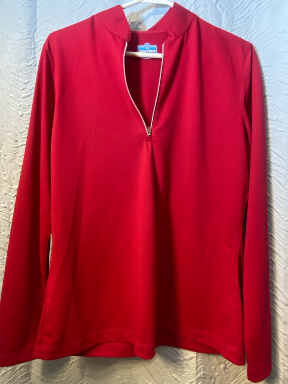 PGA Tour Red Zip Hoodie